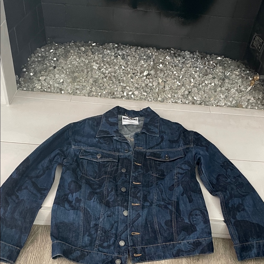 Moschino Couture Dark Blue Denim Jacket